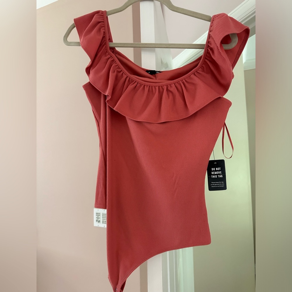 Express Ruffle Body Suit